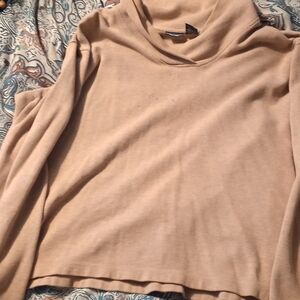 Cherokee Women's Cowl Neck Sweater - Tan